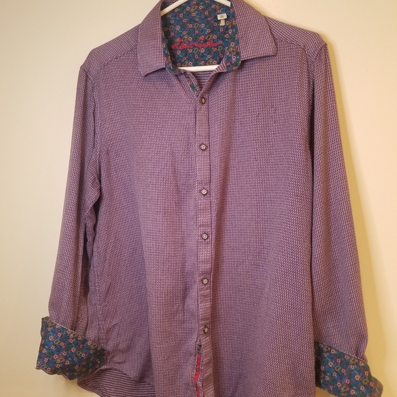 Robert Graham Other - Robert Graham dress shirt medium 100% cotton